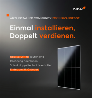 AIKO Neostar 2P+ A485-GRH48Dw Dual-Glas, Bifa 80%, 25 Jahre Produktgarantie