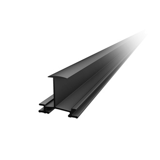 TRI-STAND Einlegeprofil TS-30 Alpin, 3.70 m, schwarz
