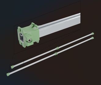 TRIENERGY easyspeed 2 / easyGreen, Montagelehre, Set
